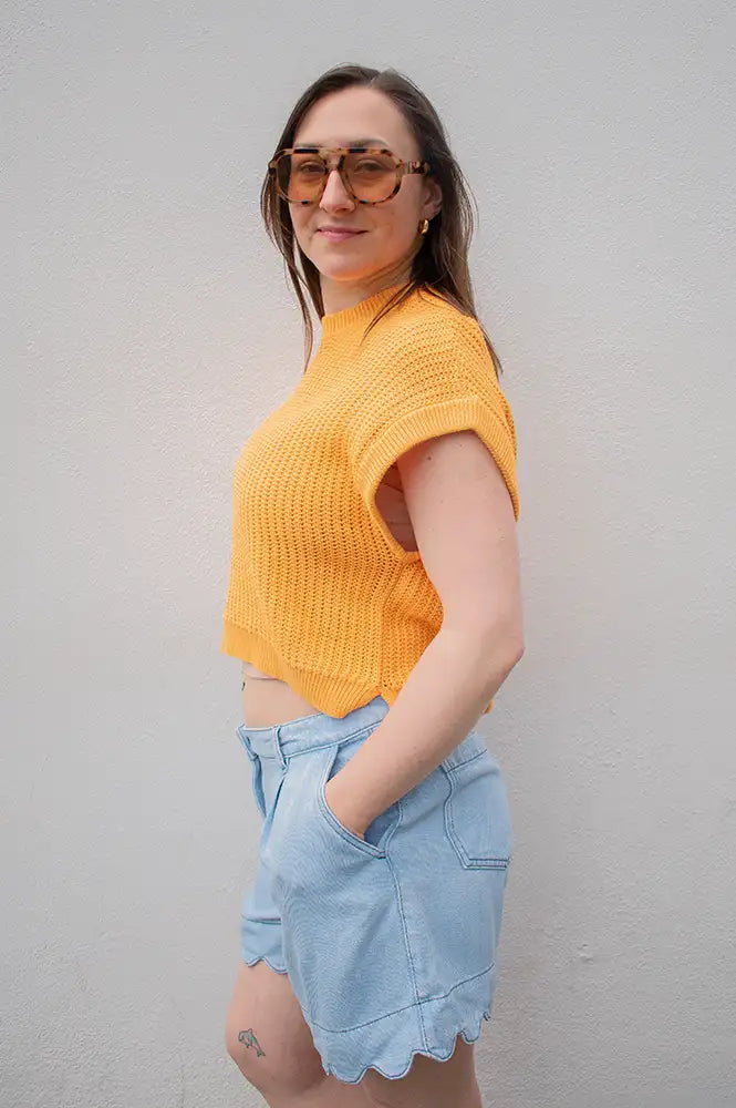 Numph Sanni Marigold Pullover - The Mercantile London