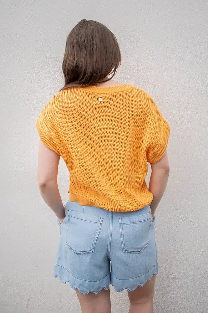 Numph Sanni Marigold Pullover - The Mercantile London