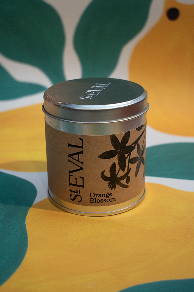 St. Eval Orange Blossom Scented Tin - The Mercantile London