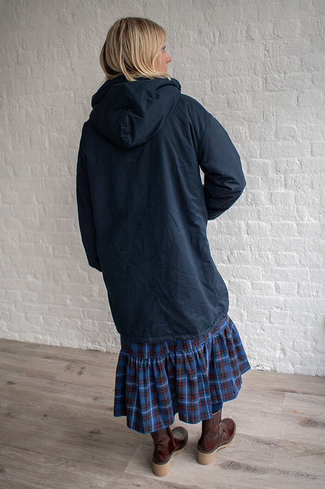 Orfeo Billy Navy Parka - The Mercantile London