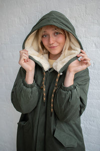 Orfeo Billy Khaki Parka - The Mercantile London