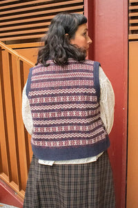 Orfeo Aliena Jacquard Knitted Vest