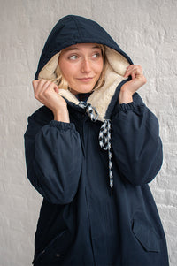 Orfeo Billy Navy Parka - The Mercantile London