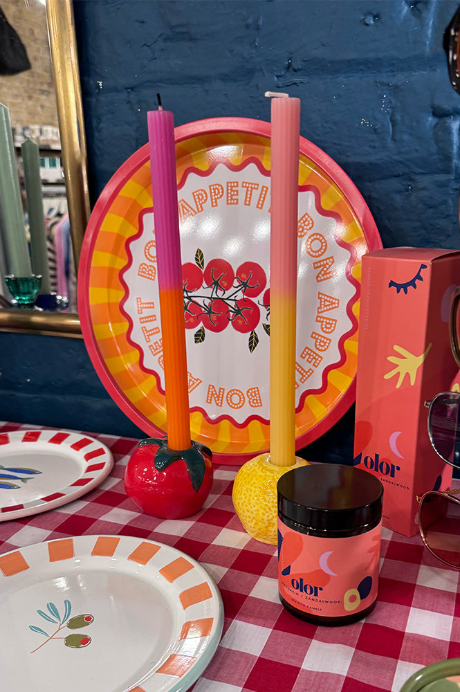 Talking Tables Bon Appetit Tomato Tin Tray - The Mercantile London