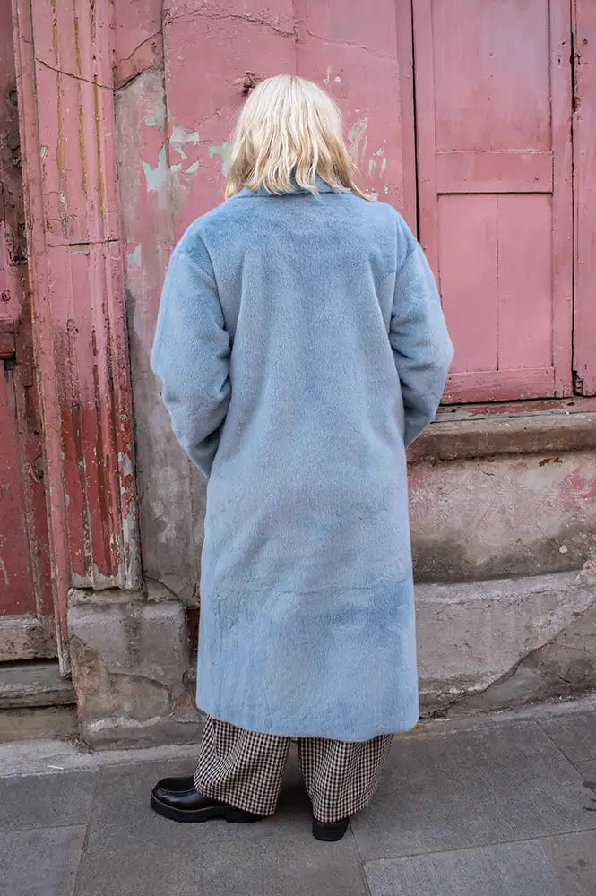 Molliolli Lungo Ashley Blue Coat