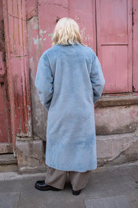 Molliolli Lungo Ashley Blue Coat