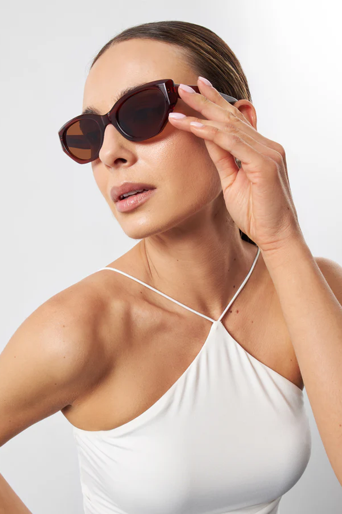 Eco Shades Palma Brown Sunglasses - The Mercantile London