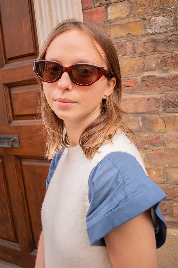 Eco Shades Palma Brown Sunglasses - The Mercantile London