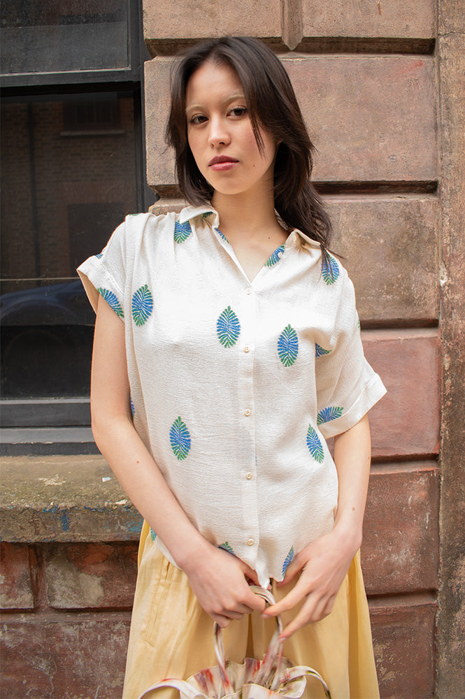Sacrécoeur Louisa Uxua Multicoloured Shirt - The Mercantile London