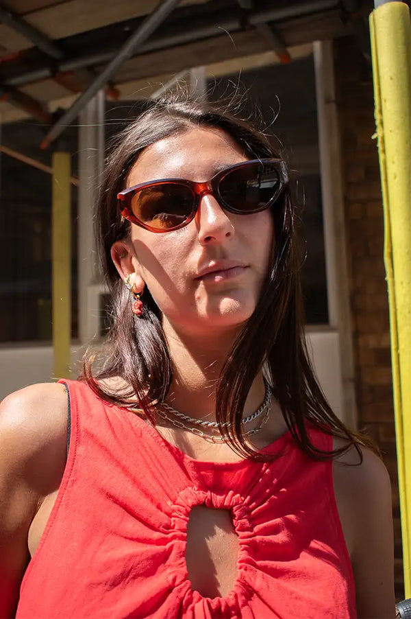 Eco Shades Palma Brown Sunglasses