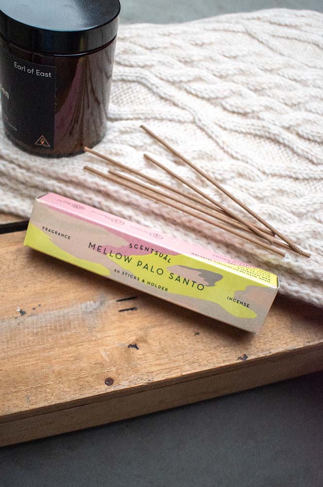 Scentsual Mellow Palo Santo Incense Sticks - The Mercantile London