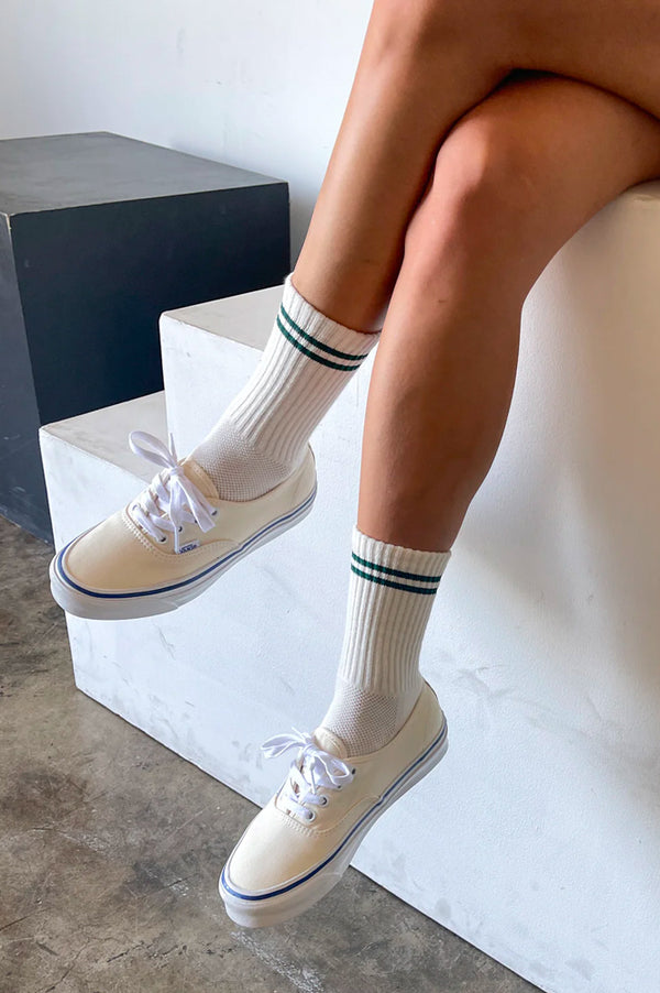 Le Bon Shoppe Boyfriend Parchment Socks - The Mercantile London