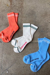 Le Bon Shoppe Boyfriend Parchment Socks - The Mercantile London