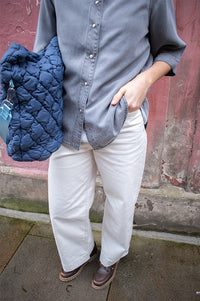 Numph Parisan Cloud Dancer Jeans - The Mercantile London