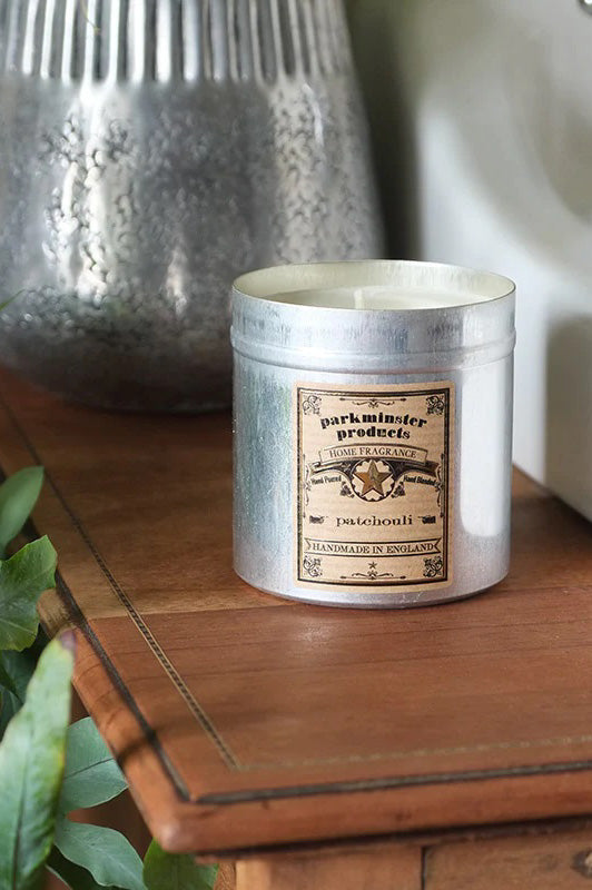 AW23 Parkminster Patchouli  Tin Candle - The Mercantile London