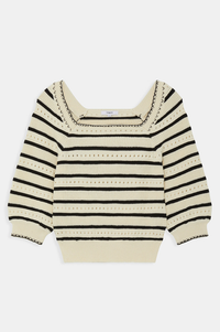 Suncoo Patrici Creme Pullover - The Mercantile London