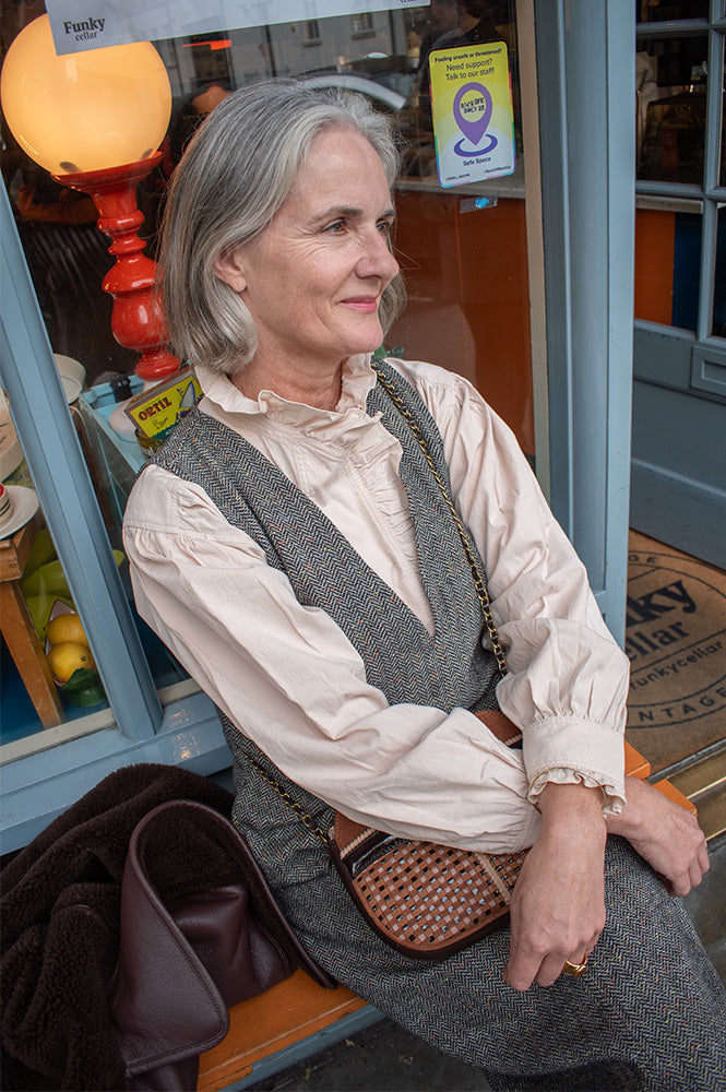 Maison Anana Paulette Rose Ruffle Blouse - The Mercantile London