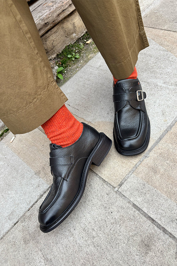 Pavement Svea Black Buckle Loafers - The Mercantile London