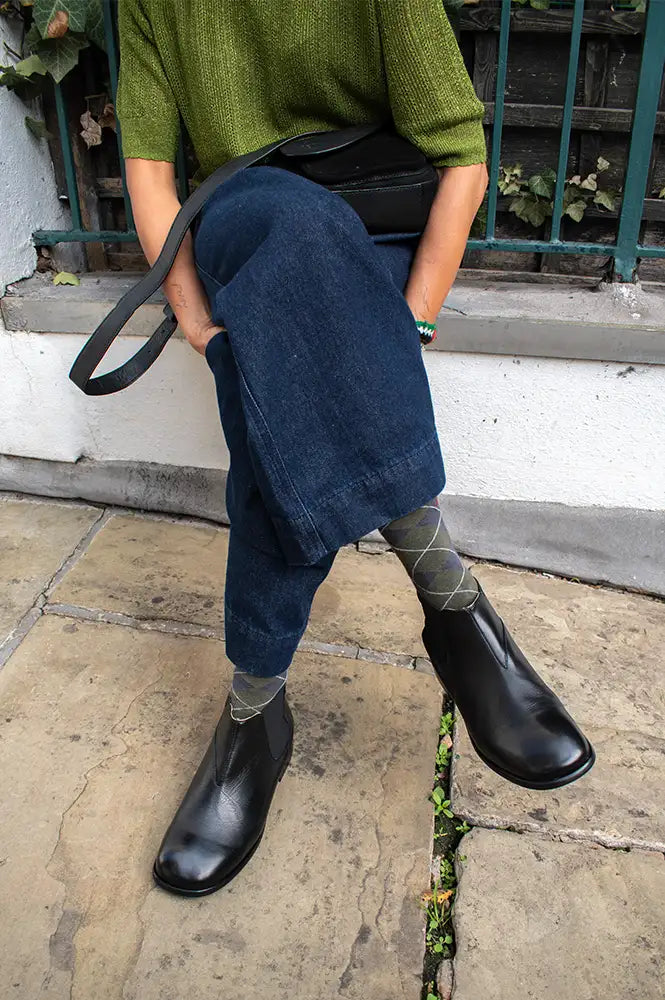 Pavement Pazana Black Ankle Boots