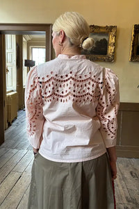 Stella Nova Soft Powder Embroidery Anglaise Shirt