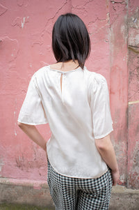 Project AJ117 Rose Chalk Blouse - The Mercantile London