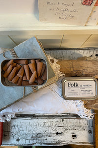 FieldDay Peat Incense Cones Tin - The Mercantile London
