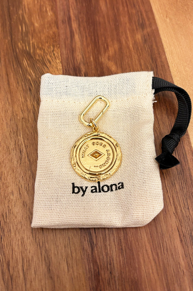 By Alona Karma Coin Pendant - The Mercantile London
