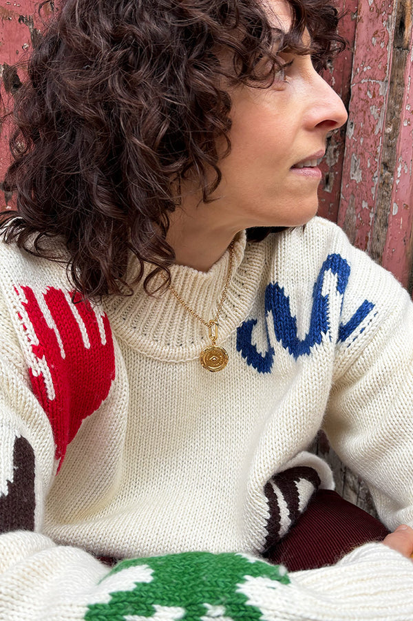 By Alona Karma Coin Pendant