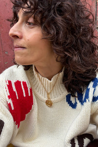 By Alona Karma Coin Pendant - The Mercantile London