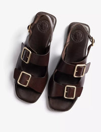 Penelope Chilvers Portobello Bitter Chocolate Sandal - The Mercantile London