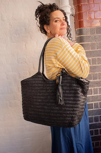 Biba Perkins Black Shoulder Bag - The Mercantile London