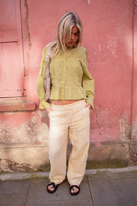Petite Mendigote Melanie Matcha Shirt - The Mercantile London