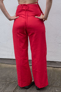 Grace & Mila Phil Red Tailored Trousers - The Mercantile London