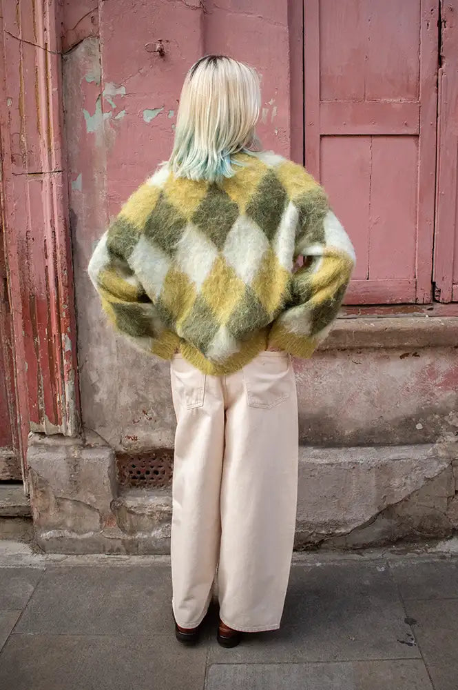 Second Female Reece Egret Cropped Jeans