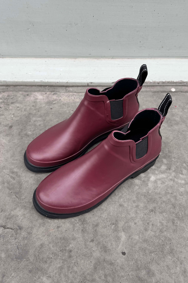 ICHI Piah Port Royale Rubber Ankle Boots