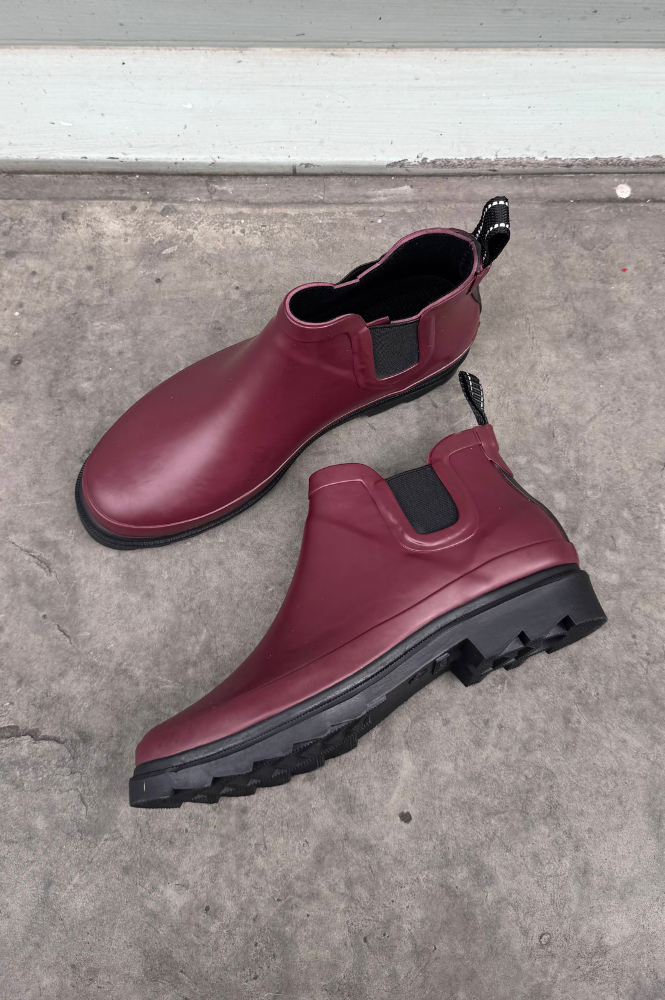 ICHI Piah Port Royale Rubber Ankle Boots