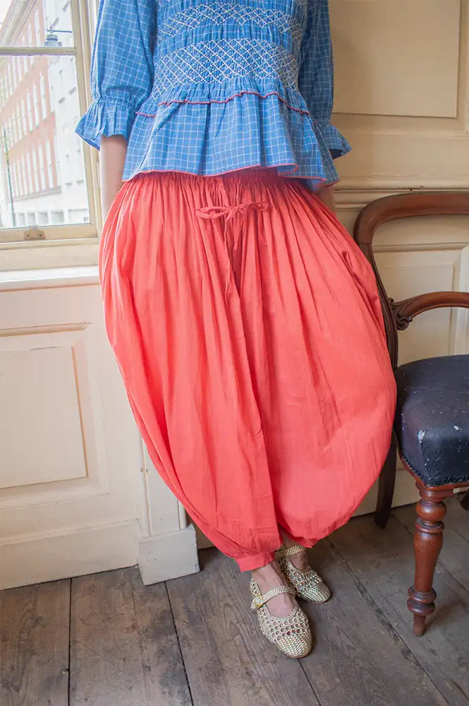 Daydress Mermaid Pimento Red Bloomers - The Mercantile London