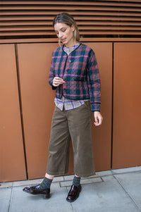 Daydress Mistral Rust/ Pink Check Jacket