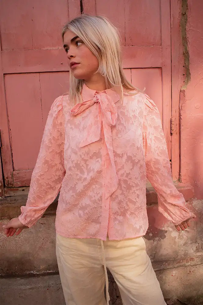 Lolly's Laundry Ellie Light Pink Shirt - The Mercantile London