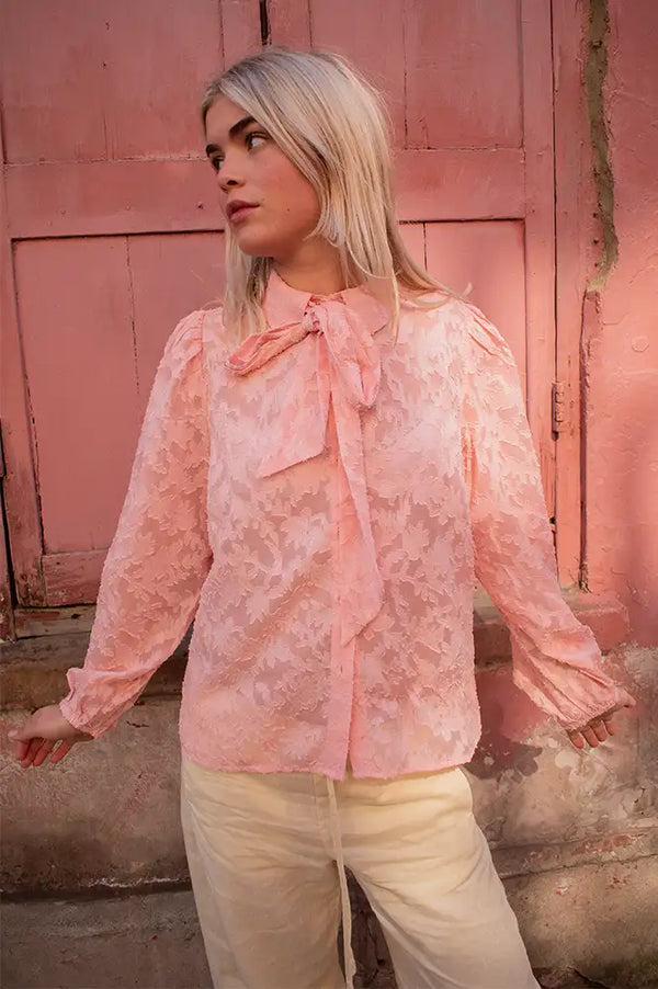Lolly's Laundry Ellie Light Pink Shirt - The Mercantile London