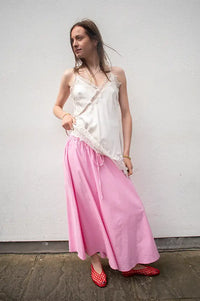 Marta Pomeline Pink Skirt - The Mercantile London