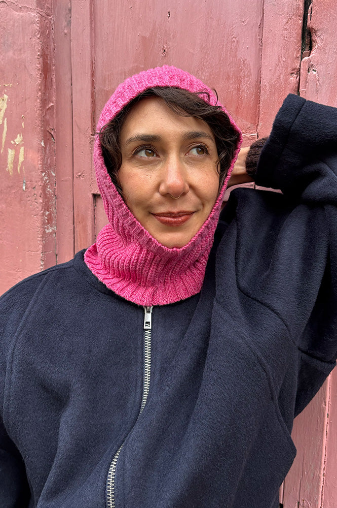 Thinking Mu Jude Pink Balaclava - The Mercantile London