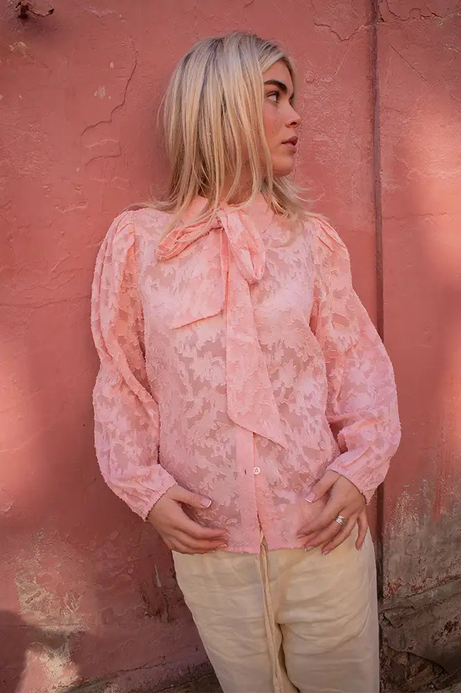 Lolly's Laundry Ellie Light Pink Shirt - The Mercantile London