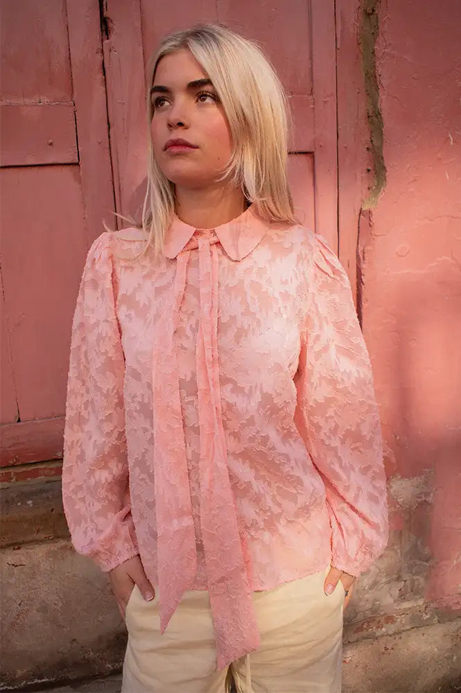 Lolly's Laundry Ellie Light Pink Shirt - The Mercantile London
