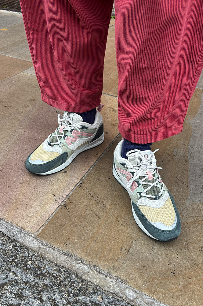 Karhu Fusion 2.0 Spruce And Cameo Rose Trainers - The Mercantile London