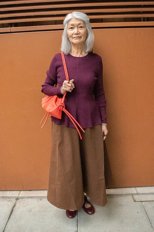 Numph Sira Fig Ribbed Pullover