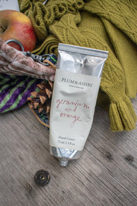 Plum & Ashby Geranium & Sweet Orange Hand Cream Tube - The Mercantile London