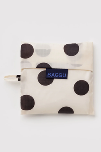 Baggu Cream & Black Polka Dot Standard Reusable Bag