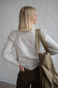Petite Mendigote Tory Polka Dot Shirt - The Mercantile London
