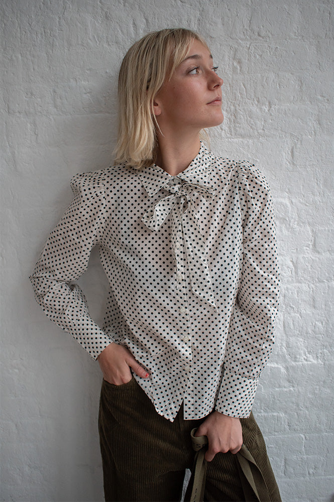 Petite Mendigote Tory Polka Dot Shirt - The Mercantile London